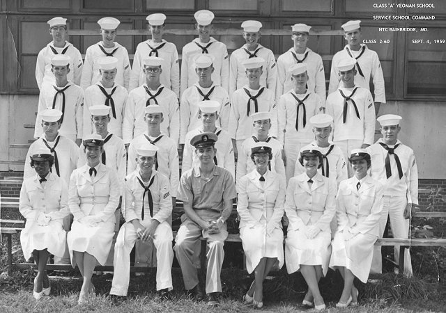 Bainbridge, MD YN (CTA) A-School Class 2-60 - Sept 1959