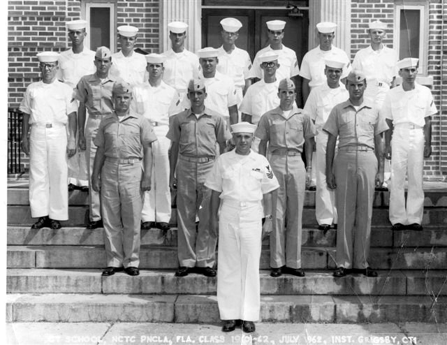 Corry Field CT School Class 19-62(O) July 1962 - Instructor: CT1 Grigsby