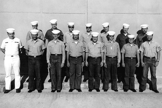 AN/FLR-15 School Graduates B. Juliana Instructor circa '72