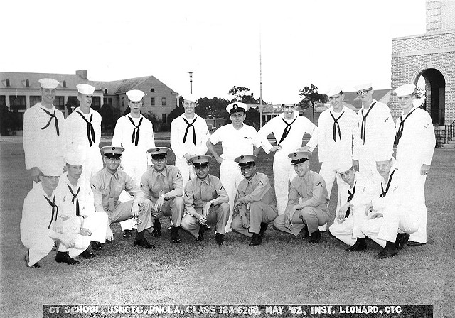 Corry Field CTR Advanced Class 12A-62(R) May 1962 - Instructor CTC Leonard