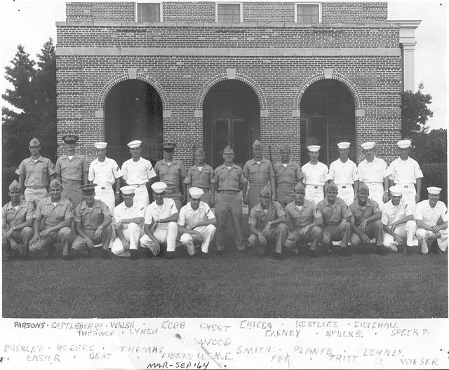 Corry Field (CTR) Adv Class ?-64(R) June-September 1964 - Instructor GYSGT Wood (USMC)