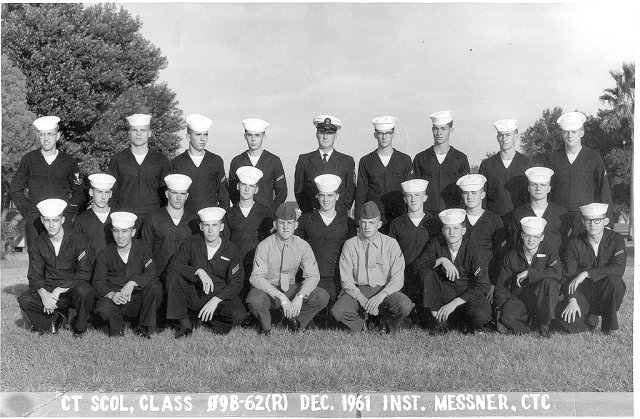 Corry Field (CTR) Basic Class 09B-62(R) Dec 1961 - Instructor CTC Messner