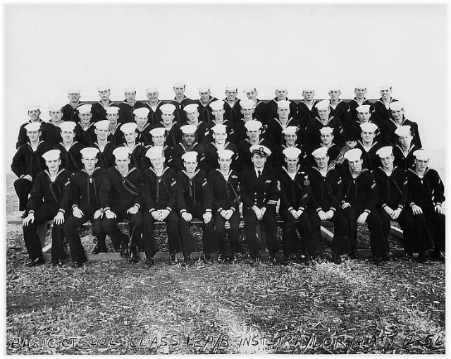 Imperial Beach (IB) Basic Classes 12A/B-56(R) Feb 1956 - Instructors: CTC Traylor/RM1 Hiatt