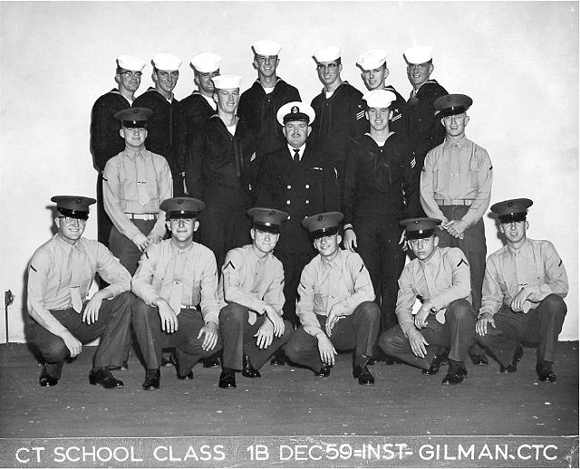 Imperial Beach (IB) Adv. Class 1B-60(R) Dec 1959 - Instructor CTC Gilman