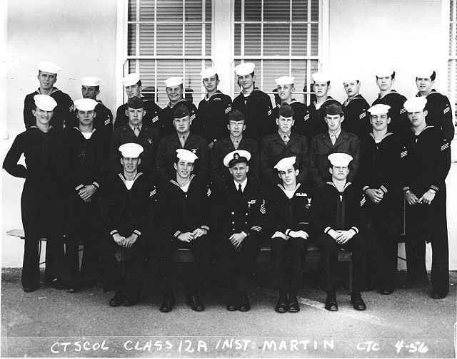 Imperial Beach (IB) Adv. Class 12A-56(R) Apr 1956 - Instructor: CTC Martin