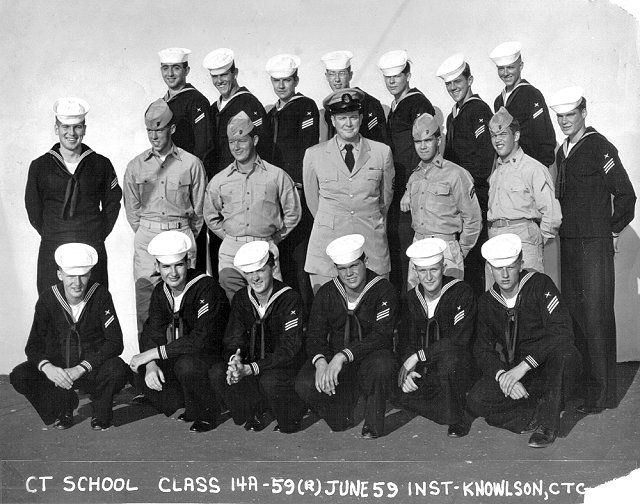 Imperial Beach (IB) Adv. Class 14A-59(R) Jun 1959 - Instructor CTC Knowlson