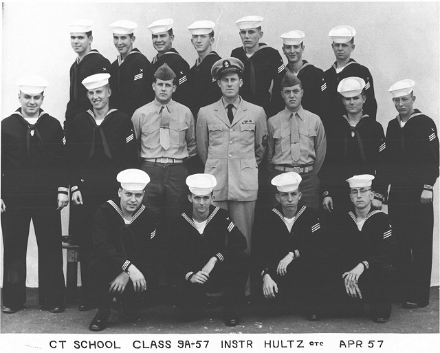 Imperial Beach (IB) Adv. Class 9A-57(R) April 1957 - Instructor: CTC Hultz