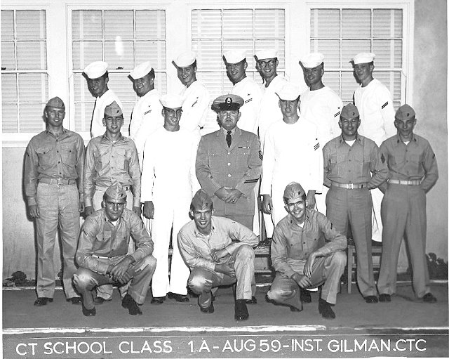 Imperial Beach (IB) Basic Class 1A-60(R) Aug 1959 - Instructor CTC Gilman