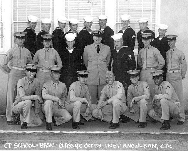 Imperial Beach CT School Basic Class 4C-60(R) October 1959 - Instructor CTC Knowlson