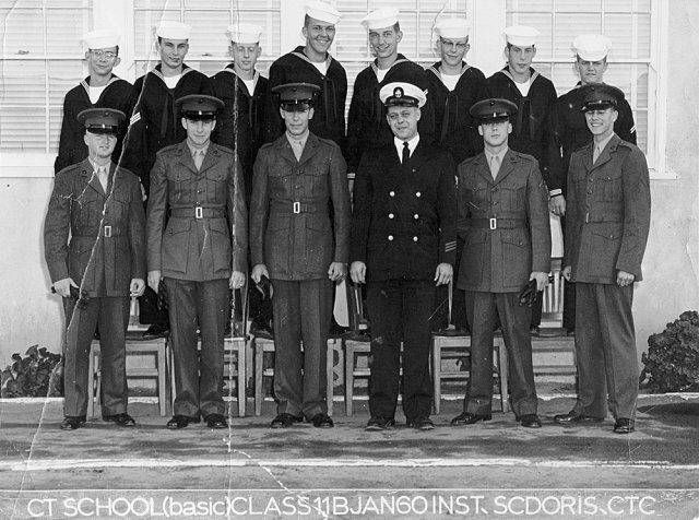 Imperial Beach (IB) Basic Class 11B-60(R) Jan 1960 - Instructor CTC Scdoris