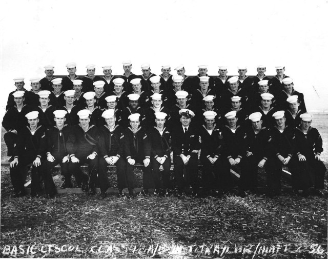 Imperial Beach (IB) Basic Classes 12A/B-56(R) Feb 1956 - Instructors: CTC Traylor/RM1 Hiatt