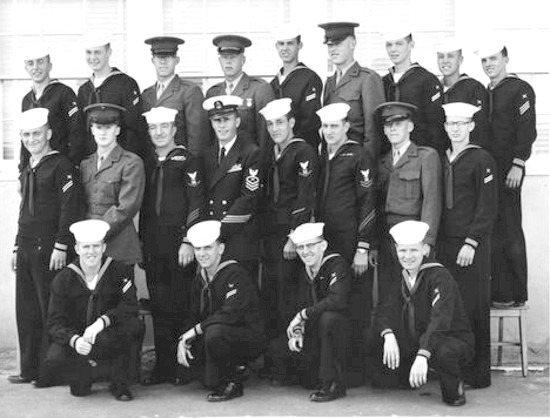 Imperial Beach CT School Basic Class 14B-58(R) March 1958 - Instructor CTC Brown