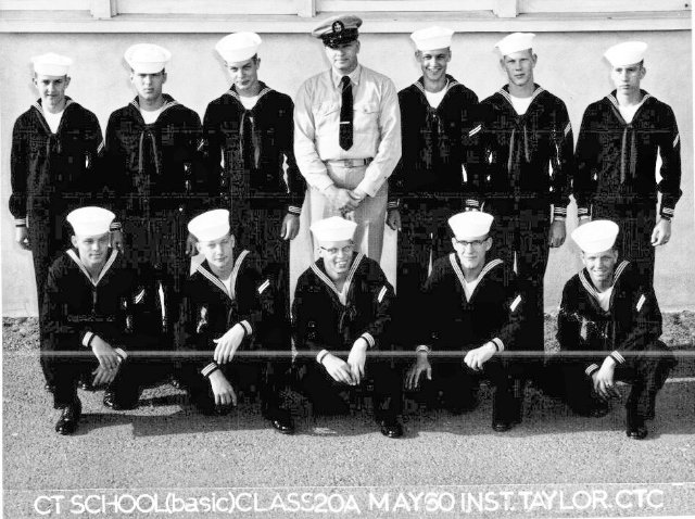 Imperial Beach (IB) Basic Class 20A-60(R) May 1960 - Instructor CTC Taylor