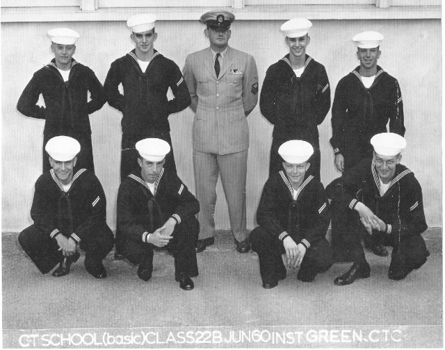 Imperial Beach (IB) Basic Class 22B-60(R) June 1960 - Instructor CTC Green