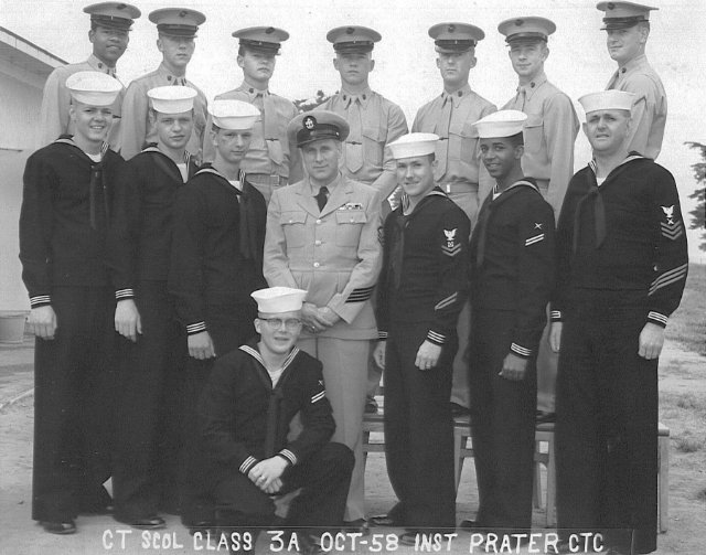 Imperial Beach CT School Basic Class 3A-59(R)  -  Oct 1958