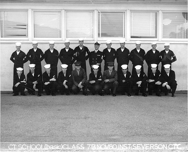 Imperial Beach (IB) Basic Class 7B-61(R) Nov 1960 - Instructor: CTC Severson