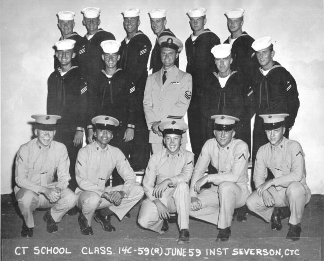 Imperial Beach (IB) Adv. Class 14C-59(R) Jun 1959 - Instructor CTC Severson