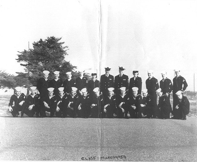 Imperial Beach (IB) Class ?-54(R) March 1954 - Instructors: CTC Jones/ CTC Borden