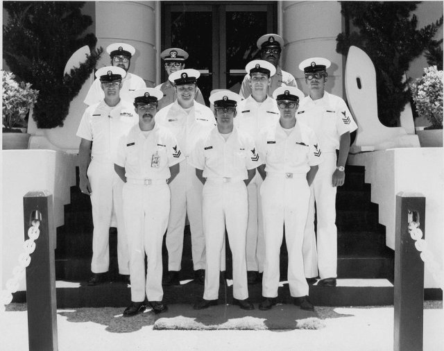 Skaggs Island First AN/UYK-GYK Programmers class (1975)