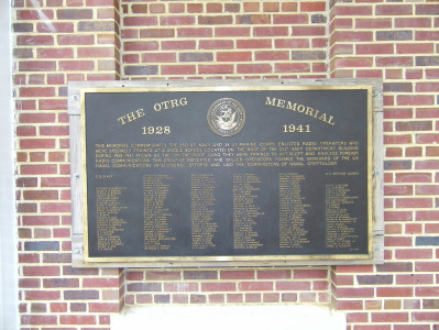 OTRG Plaque