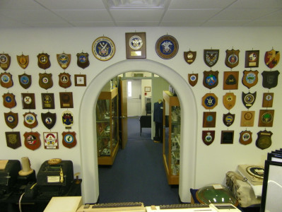 Station Plaques & Passageway to Library