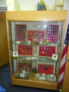 Lighter and Challenge Coin Display