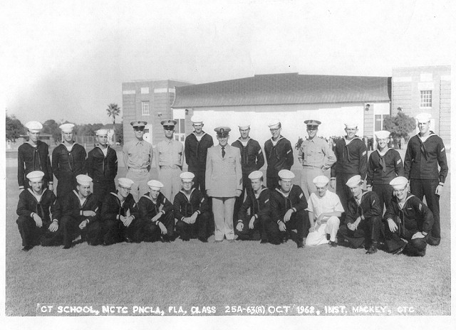 Corry Field (CTR) Advanced Class 25A-62(R) Oct 1962 - Instructor CTC Mackey