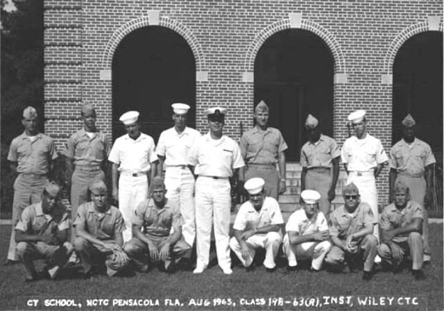 Corry Field (CTR) Advanced Class 19B-63(R) August 1963 - Instructor CTC Wiley