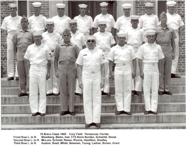 Corry Field (CTR) Basic Class 19B-65(R) May/June 1965 - Instructor CT2 Norm Burden