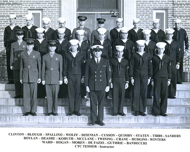 Corry Field (CTR) Basic Class 11-65(R) Jan/Feb 1965 - Instructor CTC Tessier