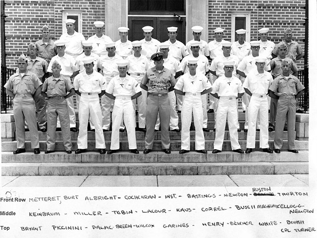 Corry Field Basic CTR Class ?-68(R) summer 1968 - Instructor CTC Zigner