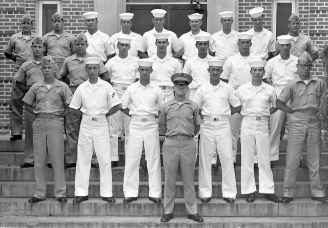 Corry Field (CTR) Basic Class 23A-64(R) March-June 1964 - Instructor GYSGT Wood (USMC)