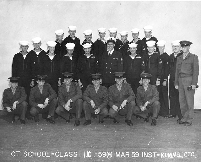 Imperial Beach (IB) Advanced Class 11C-59(R) Mar/Apr 1959 - Instructor CTC Rummel