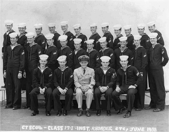 Imperial Beach (IB) Advanced Class 17-1-56(R) June 1956 - Instructor CTC Rhoades