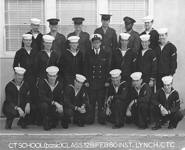 Imperial Beach (IB) Basic Class 12B-60(R) Feb 1960 - Instructor CTC Lynch
