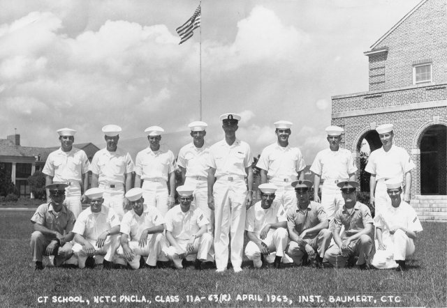 Corry Field CTR School Advanced Class 11A-63(R) April 1963 - Instructor:  CTC Baumert