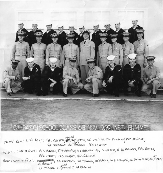 IB Basic CTR Class 6B-60(R) Nov 1959 - Instructor CTC Rummel