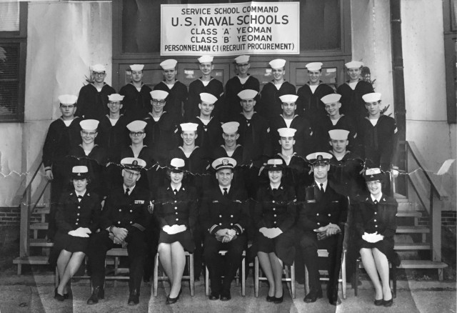 Bainbridge, MD YN/CTA School 11-63A January 11, 1963 - Instructors:  Unknown