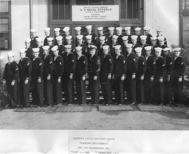 Bainbridge, MD CTR A-School R-5-66 Feb 1967 - Instructor: Unknown