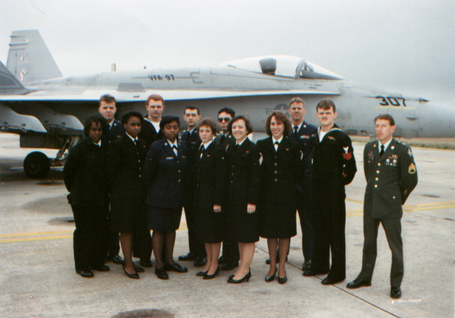 CT School Photos - Corry Station Communications Signals Collection and Processing Course (A-231-450) Class of March 1992 - Instructors:  CTT1 Keating, SSG Bill Stein, USAF Unknown