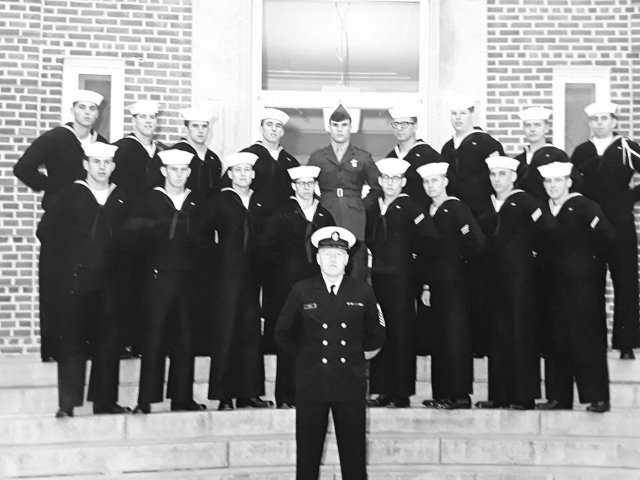 Corry Station CTO A-School class early 1970 - Instructor: CTOC Dave King