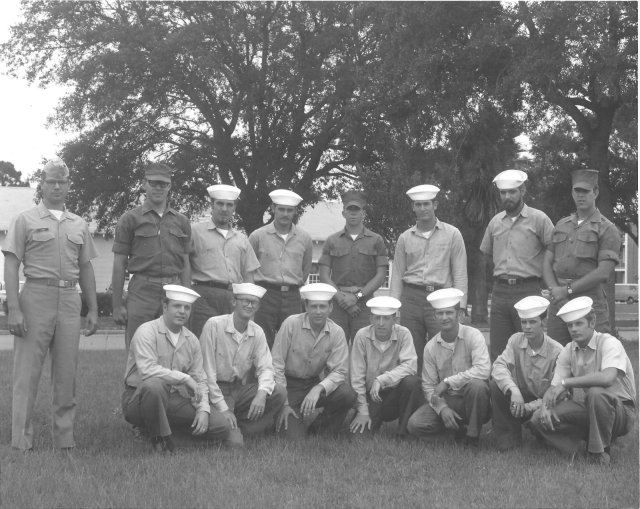 Corry Field CT School Advanced CTR Class 04A-72(R) October 1971 - Instructor:  CTRC Willard E. Lynch Jr