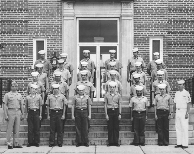 Corry Field CT School Advanced CTR Class 35B-71(R) May 1971 - Instructor:  CTRC Willard E. Lynch Jr