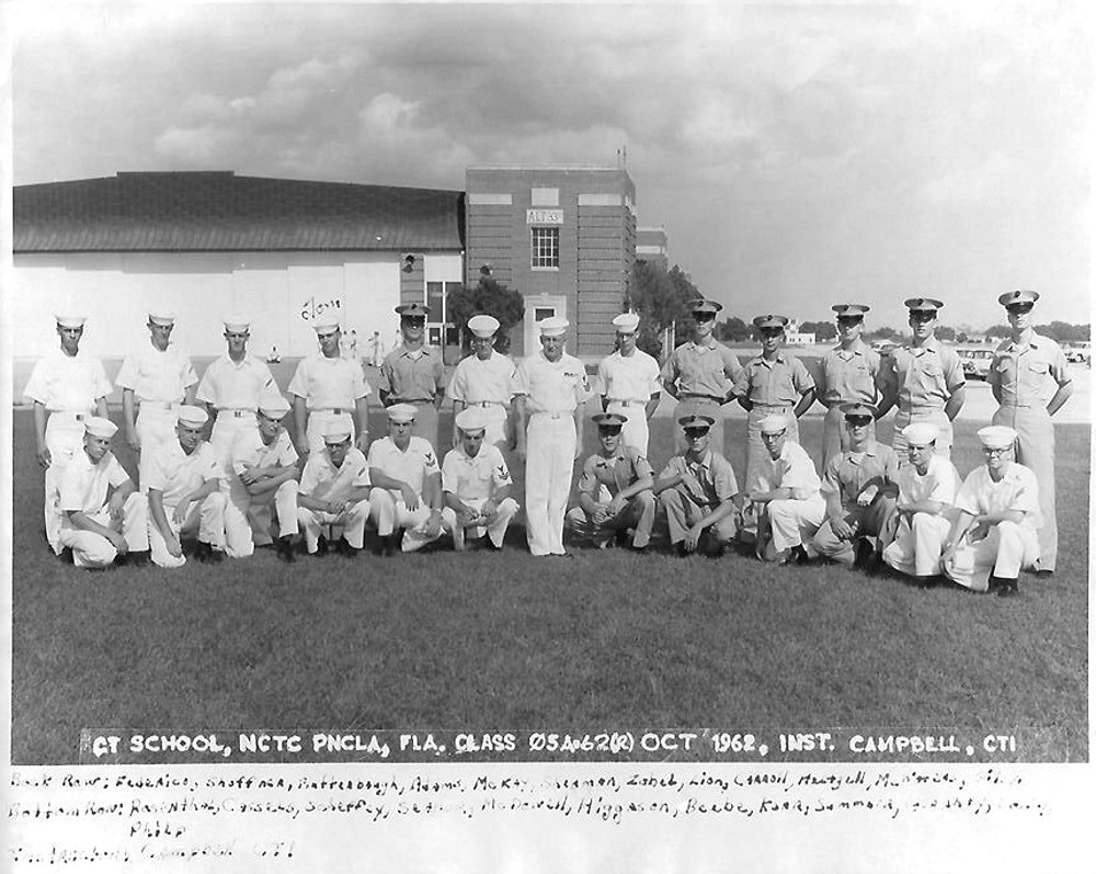 Corry Field Basic Class 05A-63(R) - Oct 1962 ..  Instructor- CT1 Campbell