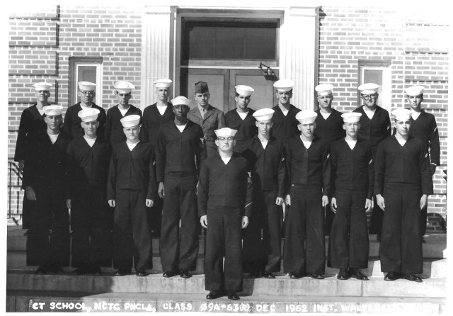 Corry Field Basic CTR class 09A-63(R) December 1962 - Instructor: CT1 Walters