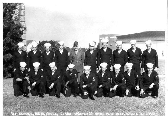 Corry Field Basic CTR class 09A-63(R) December 1962 - Instructor: CT1 Walters