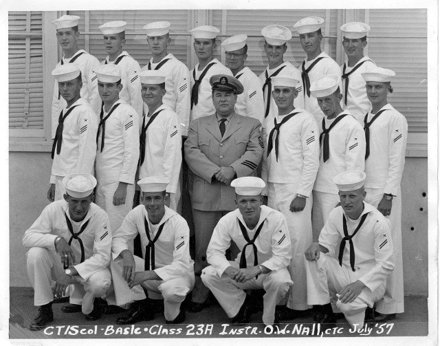 Imperial Beach (IB) Basic Class 23A-57(R) Jul 1957 - Instructor CTC Nall