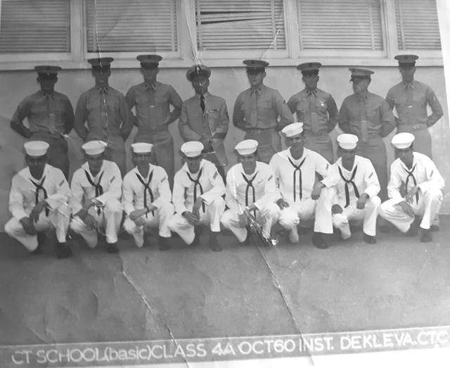 Imperial Beach (IB) Basic Class 4A-61(R) Oct 1960 - Instructor CTC Dekleva