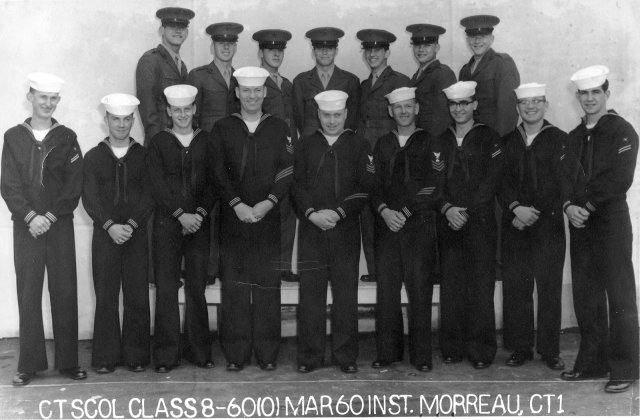 Imperial Beach (IB) Adv Class 08-60(O) March 1960 - Instructor CT1 Morreau