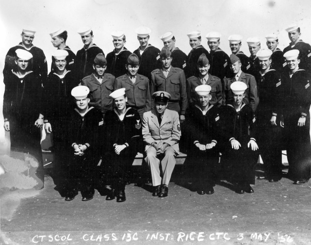 Imperial Beach (IB) Advanced Class 13C-56(R) May 1956 - Instructor: CTC Rice